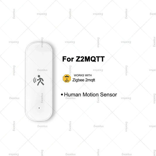 Zigbee Human Motion Sensor,10Ghz Mmwave Radar with Luminance Temperature Humidity Sensor for Tuya Smart Life App or Zigbee2Mqtt
