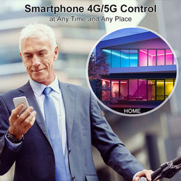 Tuya Zigbee Controller LED Dimmer for RGB RGBW CCT LED Strip Smart Regulator Support Hu-E Alexa Google Assistant Voice Control