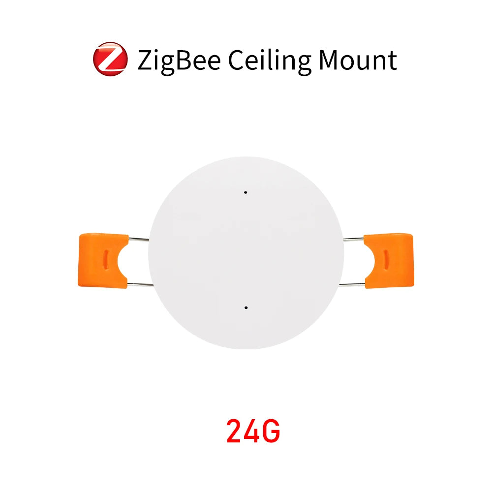 Tuya Zigbee Wifi Mmwave Human Presence Motion Sensor 5.8G 24G Radar Luminance Breath Distance Detection Sensor Home Automation