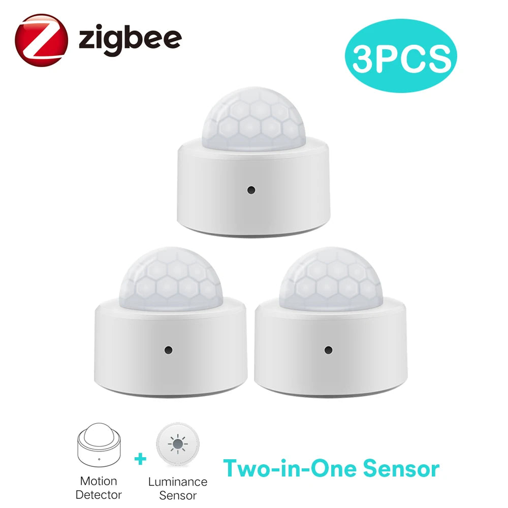 Revolutionize Your Home Security with the Tuya Zigbee 3.0 Mini PIR Motion Detector Featuring Luminance Sensor