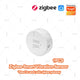 Tuya Zigbee Smart Vibration Sensor Detection Sensor Smart Life App Notification Real-Time Motion Shock Alarm Record Support Z2M