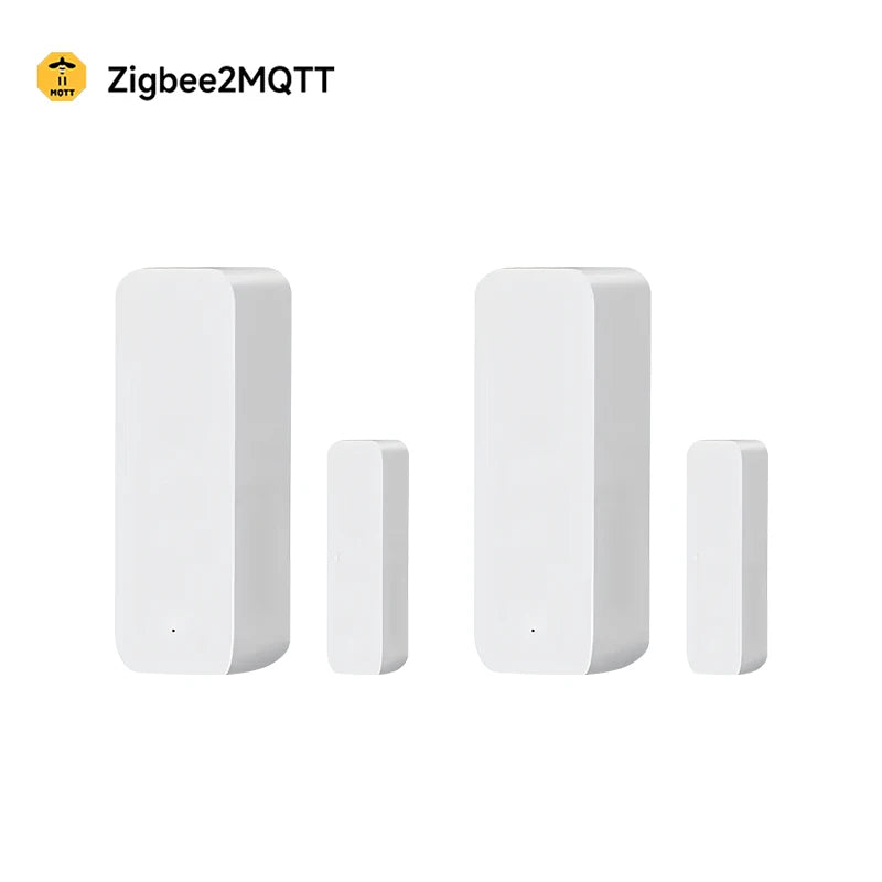 Z2M Enabled Zigbee Window Sensor, Custom Rules via Z2M, Tuya Compatible for Voice Control with Alexa & Google Home