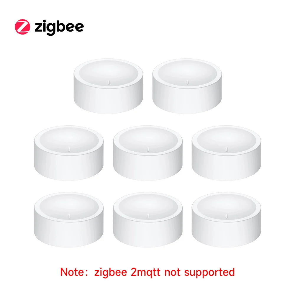 Tuya Zigbee Smart Knob Switch Wireless Scene Button Rotatable Dimmer Switch Home Appliances Automation Linkage Remoter