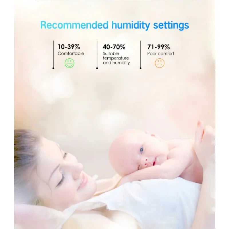 Ewelink Zigbee Smart Temperature Humidity Sensor Battery Powered APP Control Thermometer Hygrometer Controller for Alexa Google