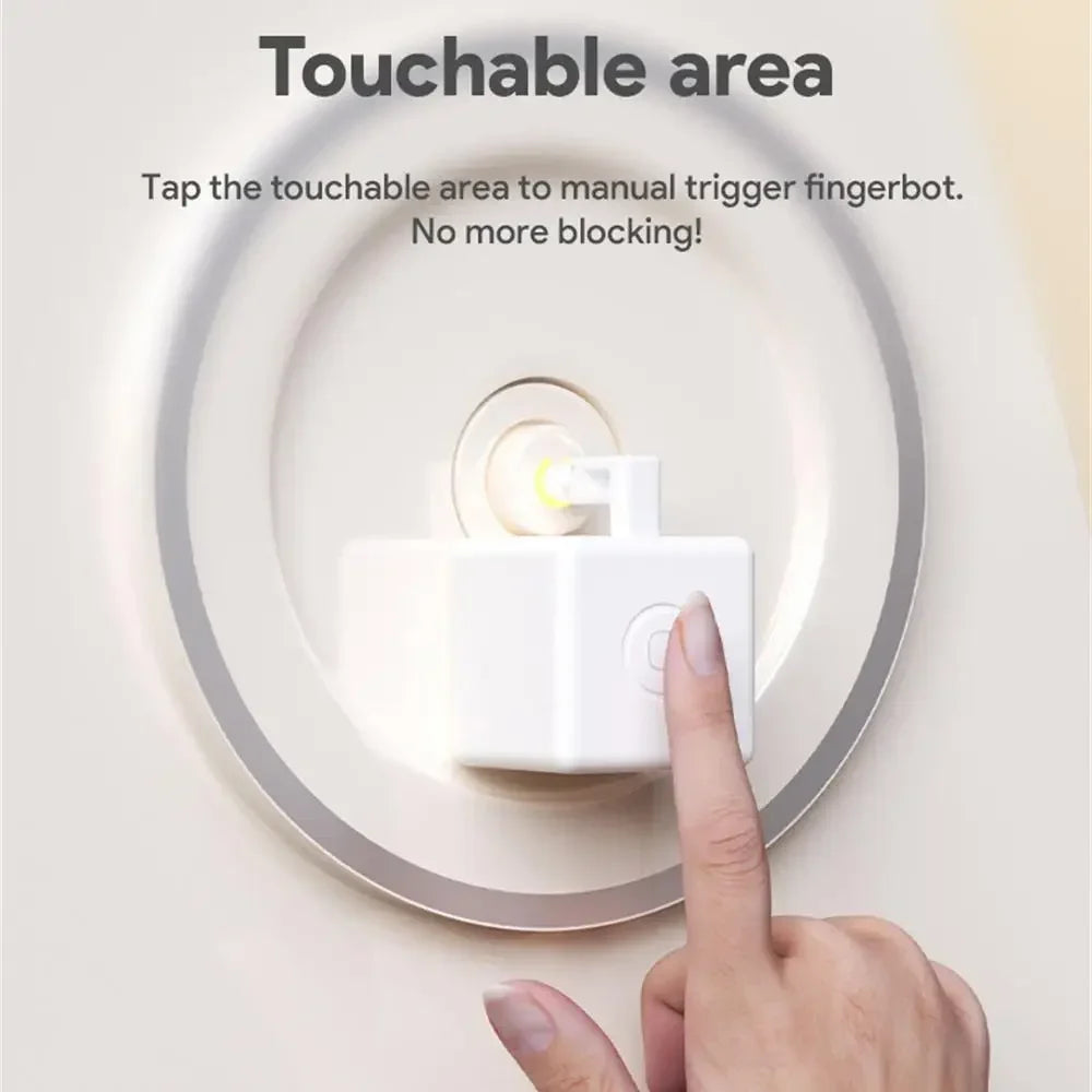 Tuya Zigbee Homekit Fingerbot Switch Button Push Touch Arms Fingerbot Wireless Thumb Remote Control Switch Works Alexa Google