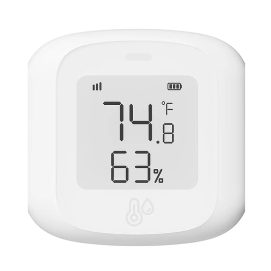 Digital Zigbee Smart/Wifi Room Thermometer Hygrometer APP Alert Temperature Humidity Meter Support for Alexa for Home Pet Garage
