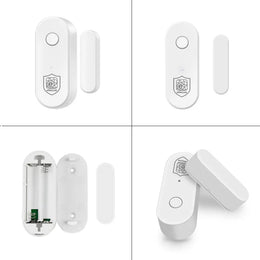 Smart Home Zigbee Door Sensor Window Open Closed Detector Security Alarm Ewelink APP Control Work with Hub Support Alexa Google