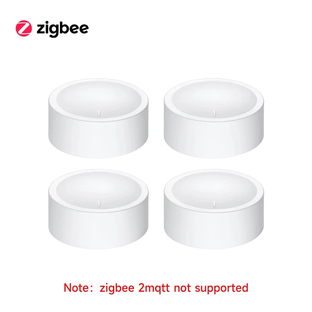 Tuya Zigbee Smart Knob Dimmer DIY Wireless Scene Button Switch Home Appliances Automation Linkage Remoter