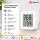 Tuya Zigbee Temperature and Humidity Sensor Requires a Zigbee Hub and Supports Zigbee2Mqtt, ZHA, Alexa, and Smartlife.