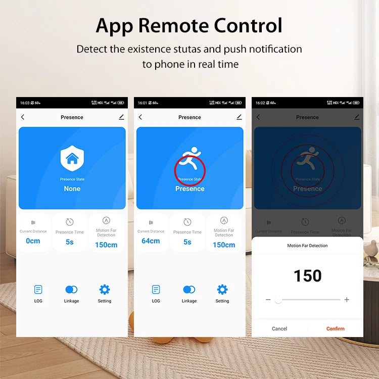 Tuya Zigbee Human Presence Sensor Pro 24G Mmwave Radar Detector APP Control for Home Assistant Smart Security Protector