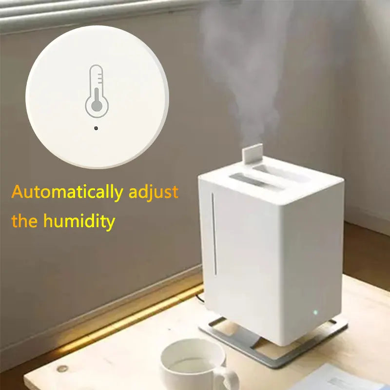 Tuya Zigbee 3.0 Temperature Humidity Sensor Indoor Hygrometer Thermometer Smart Home Work with Smart Life Alexa Google Assistant