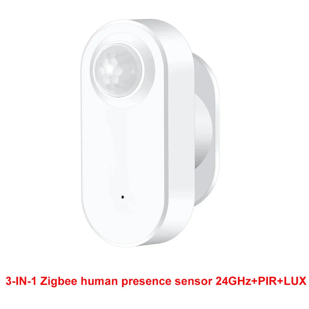 Tuya Zigbee Human Presence+Pir Motion Detection Sensor Luminance Detector Smart Radar 24Ghz Mmwave Support Home Assistant Google