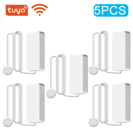 Tuya Wifi/Zigbee Water Leakage Alarm Independent WIFI Water Leak Sensor Detector Flood Alert Overflow Security Alarm System Tuya