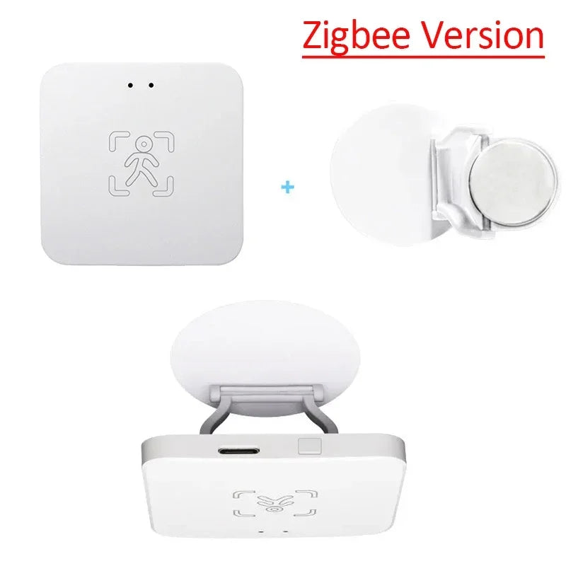 5.8G Wifi/Zigbee Smart Human Presence Sensor Luminance/Distance Detection Tuya Smart Life APP Home Automation for Alexa Google