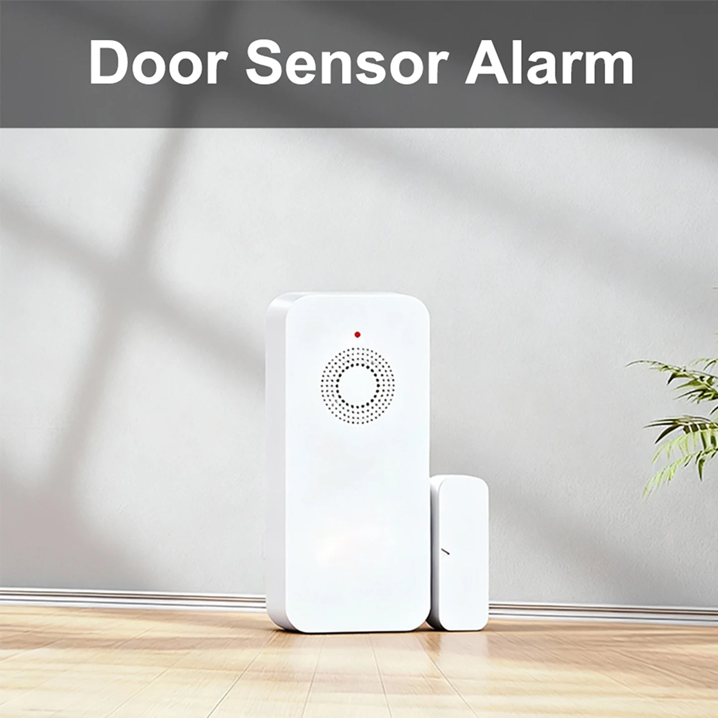 Door Window Magnetic Sensor Works with Alexa Google Tuya Zigbee Door Sensor Home Alarm Security System