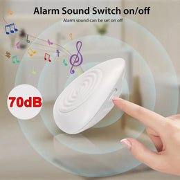 Tuya Smart Homekit for Zigbee Water Leakage Sensor Smart Home High Sensitivity Detector App Control Security Alarm System