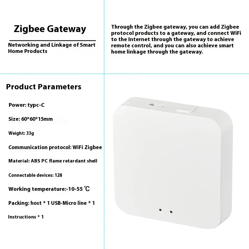 ZEXEF TUYA Smart Liquid Leak Sensor Zigbee 3.0 Water Sensor Detector Remote Monitoring Support Home Assistant Zigbee2Mqtt