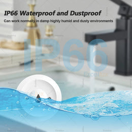 Ewelink Zigbee 3.0 Water Sensor Alarm Water Flood Leak Detector Remote Monitoring Overflow Security Alarm System Support ZHA Z2M