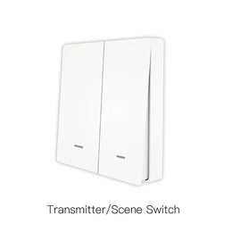 Tuya Zigbee Light Switch with Transmitter Kit No Neutral Wire No Capacitor Required Works with Alexa Google Home Smart Life