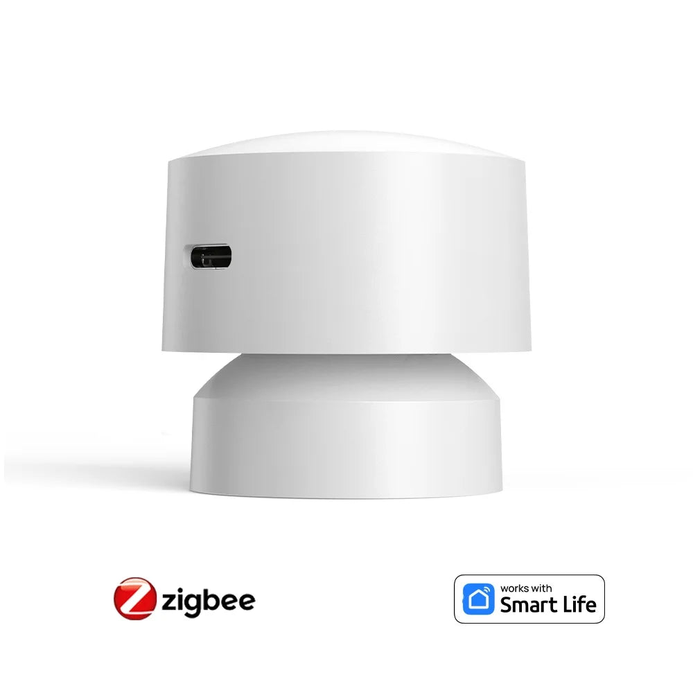 Tuya Zigbee or Wifi Smart Human Presence Sensor 24G Mmwave Radar 20Ft Motion/15Ft Static Detection Alexa Google Assistant Voice
