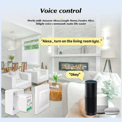 Transform Your Home with the Tuya WiFi/Zigbee Smart Switch Mini Breaker – Effortless Remote Control & Voice Activation for a Smarter Lifestyle