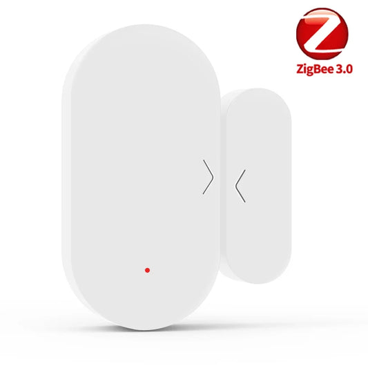 Zigbee 3.0 Tuya Door Sensor Window Sensor Home Security for Smart Home Smart Life APP Compatible with Alexa Google Assistant