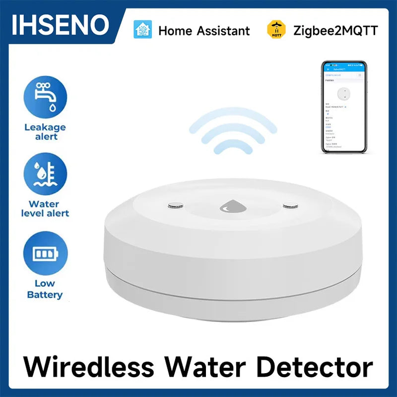 Revolutionary Smart Water Immersion Sensor - Zigbee 3.0 Tuya Z2M Flood Leak Detector with Wireless Alarm for Ultimate Home Safety