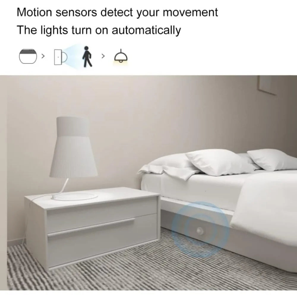 Ewlink Zigbee Motion Sensor Wireless Motion Detector Get Alerts or Trigger Lights to Turn on Zigbee Bridge Hub Required