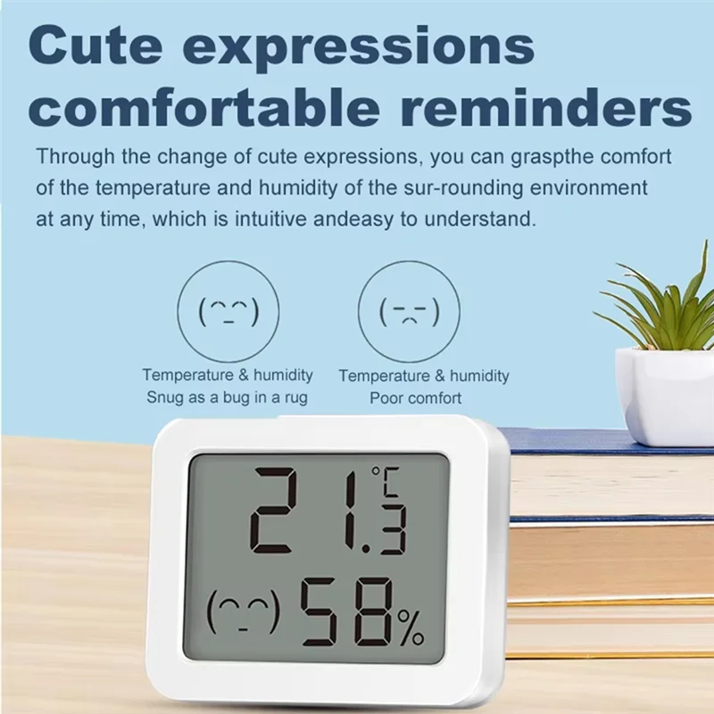 Upgrade Your Home with the B29C-Tuya Zigbee Smart Temperature and Humidity Sensor - Perfect for Alexa & Google Assistant!