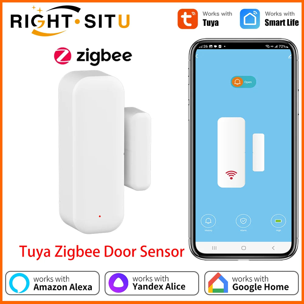 Tuya Zigbee 3.0 Door Sensor Window Sensor Contact Sensor