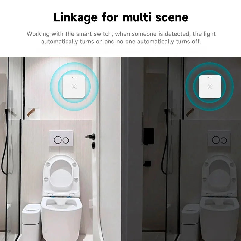 Tuya Smart Life Zigbee Human Presence Detector 24G Mmwave Radar Replace Motion Sensor Smart Home Scene Linkage Alexa Google Home