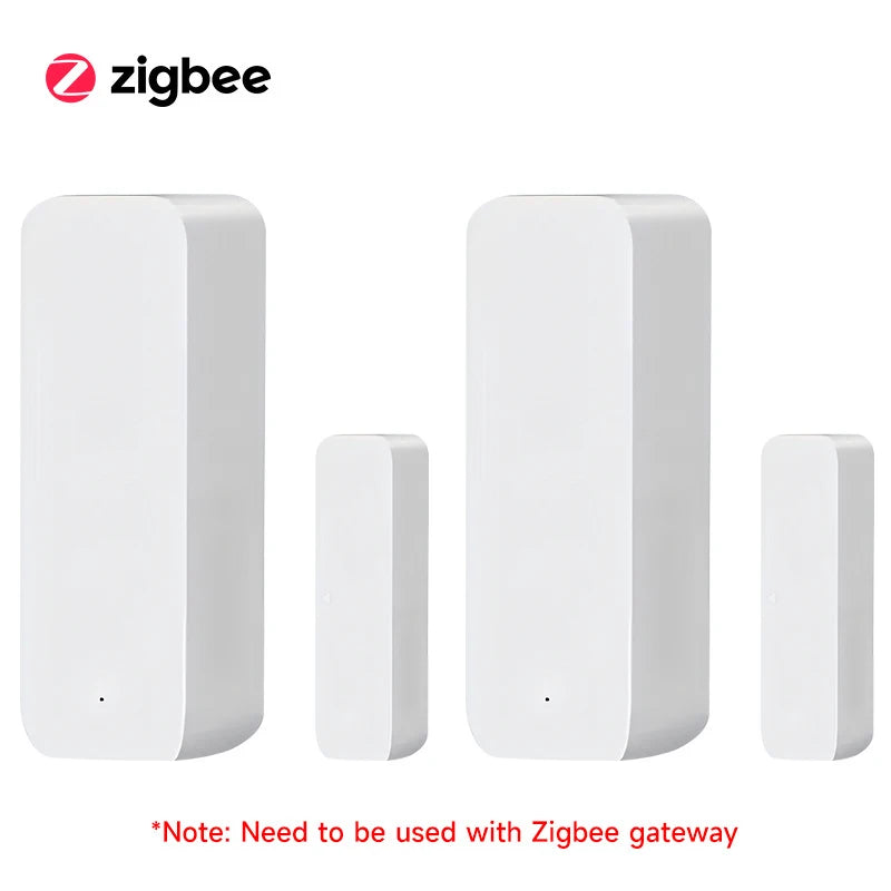 Tuya Door Window Contact Sensor Zigbee Door Magnetic Sensor App Remote Alarm Smart Home Security Detector for Alexa Google Home