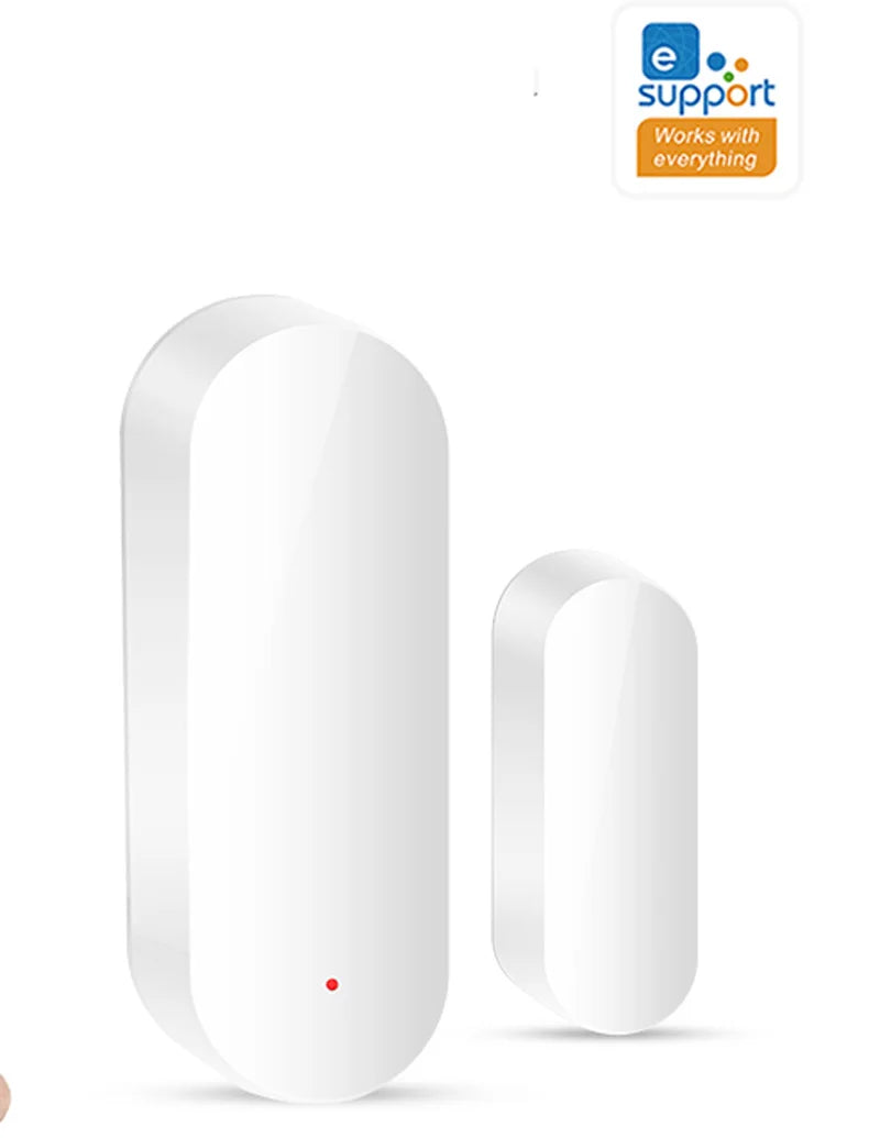 Ewelink Zigbee Door and Window Anti-Theft System, Easy Installation, Smart Protection, App-Controlled Alarms.