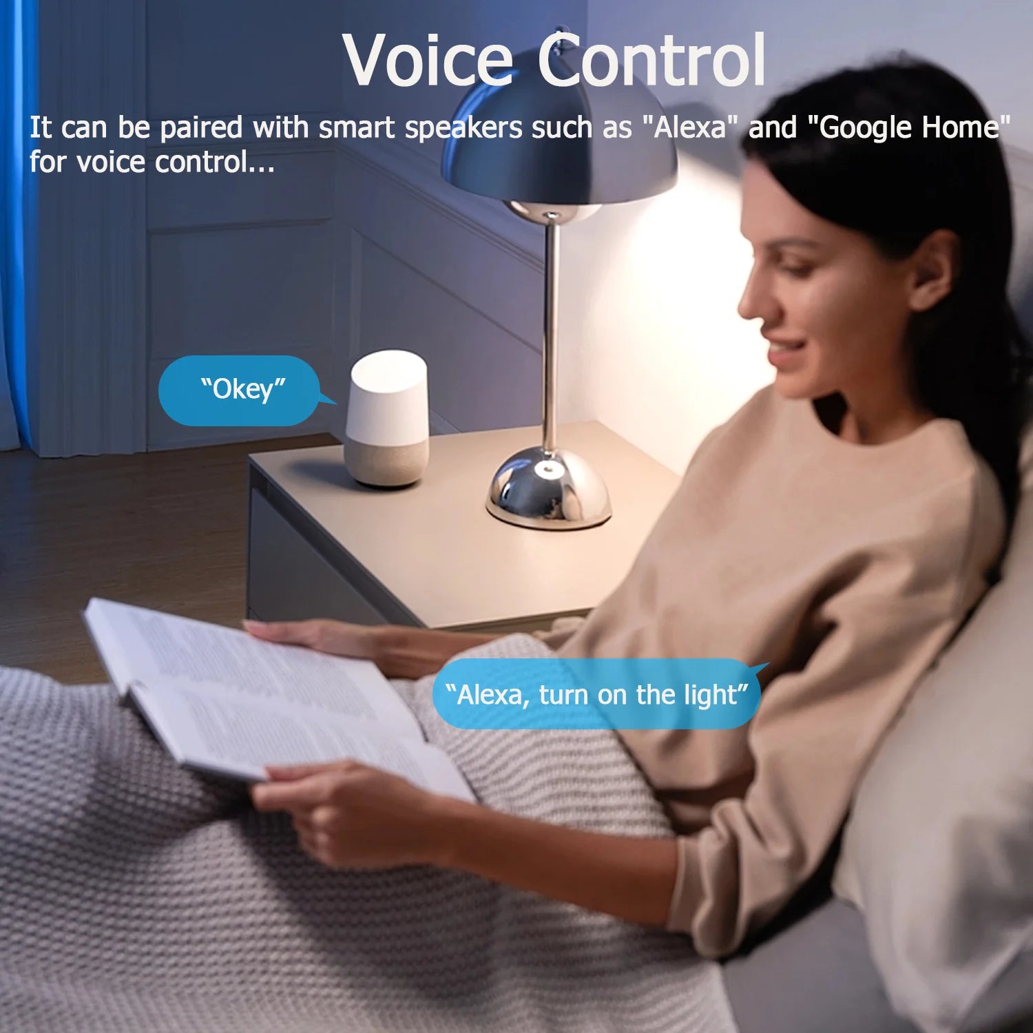 Wifi Smart Light Switch 2 Way Control Module AC 110V 220V Voice Control Ewelink APP Work with Alexa Google Home Alice