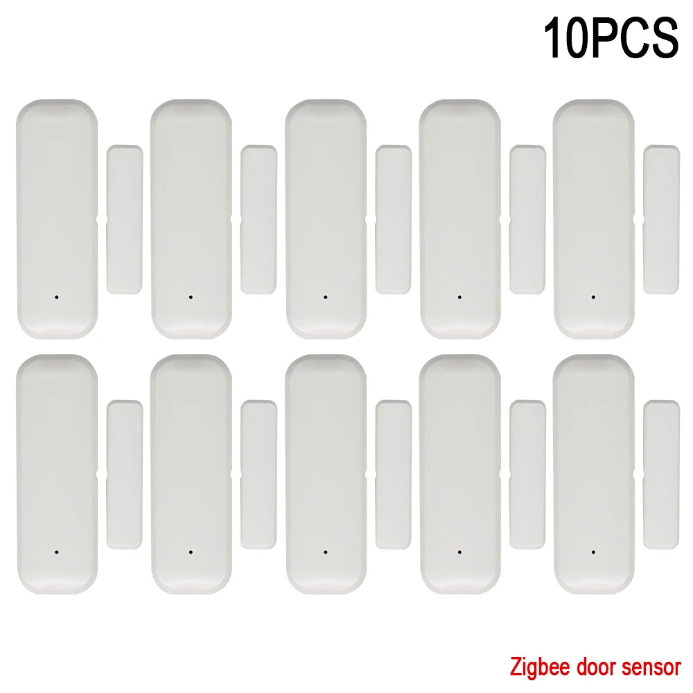 Zigbee 3.0 Smart Door Sensor Door Window Open Closed Detector Smart Home Security Alarm System Tuya Smart Life APP Control