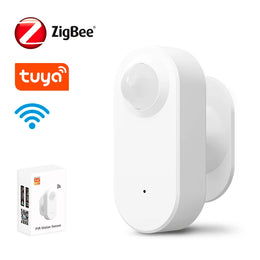 360° Rotatable Tuya Wifi Zigbee Smart Motion Detection Sensor Security Alarm Human Infrared Movement Sensor Alexa Google Home