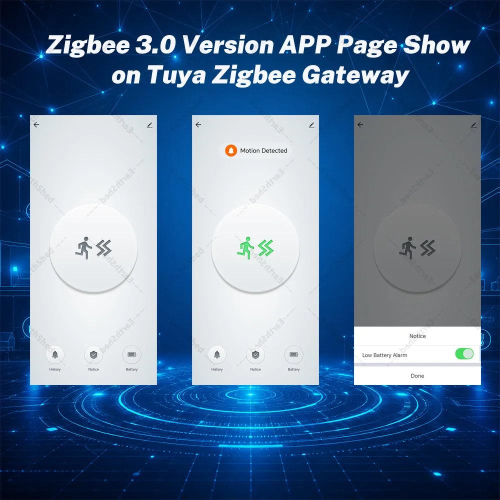 Zigbee PIR Montion Sensor for Smart Home Zigbee Hub Required Workwith Yandex Alexa ZHA Home Assistant Zigbee2Mqtt Smartlife