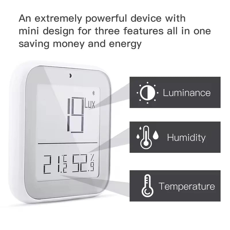 Tuya Smart Zigbee 3.0 Mesh Brightness Thermometer Light Temperature Humidity Detector Sensor Tuya Smart App Control