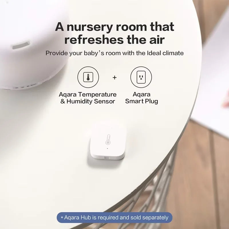 Temperature Sensor Zigbee Smart Air Pressure Humidity Environment Sensor Wireless Smart Control for Xiaomi Mi Home APP