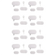 Tuya Zigbee 3.0 Smart Contact Detectors Security Gate Door Window Sensor Transducer Smart Life Home