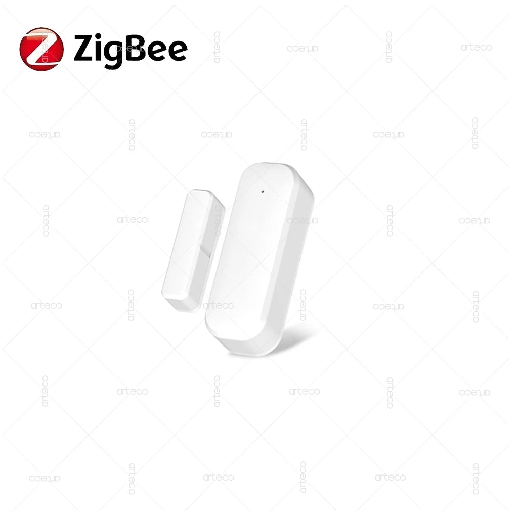 Zigbee Door Window Sensor Magnetic Contact Open Closed Detector Smart Home Alarm Security Works with TUYA Z2M Alexa Yandex Hub