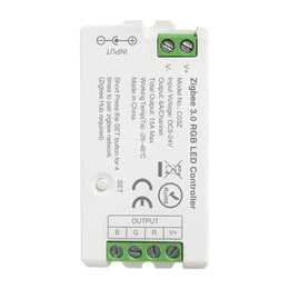 Tuya Zigbee Controller LED Dimmer for RGB RGBW CCT LED Strip Smart Regulator Support Hu-E Alexa Google Assistant Voice Control