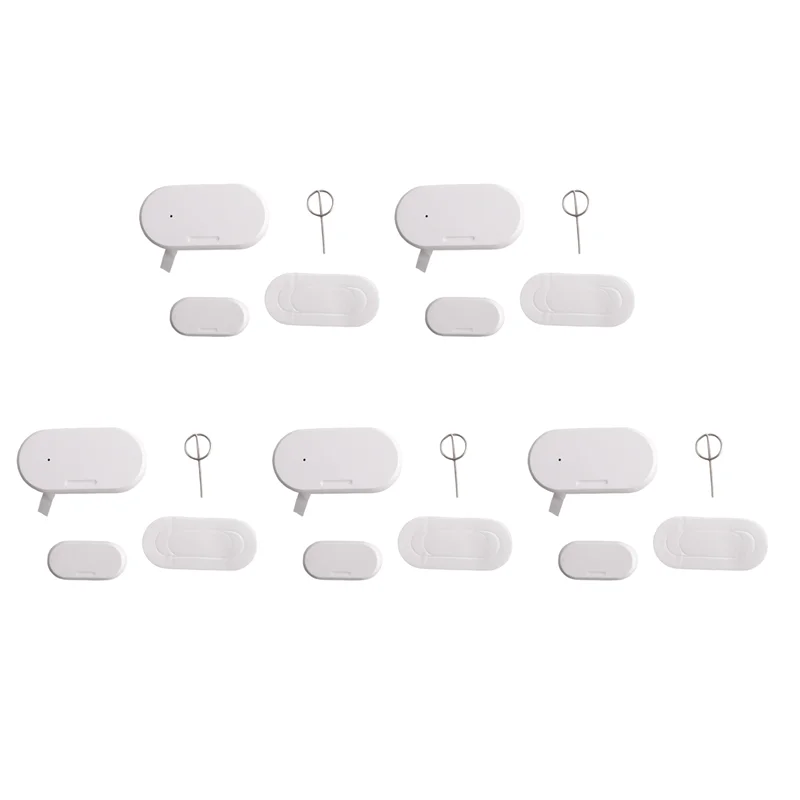 Btlife-Tuya Zigbee 3.0 Smart Contact Detectors - Ultimate Security Solution for Your Home (5-Pack)