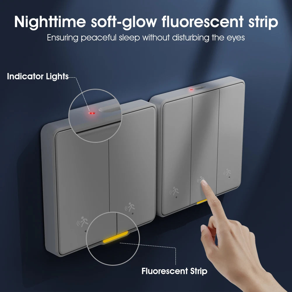 Revolutionize Your Home with the Tuya Zigbee 3.0 Smart Light Switch Featuring 6M Radar Motion Detection – No Neutral Wire Needed!