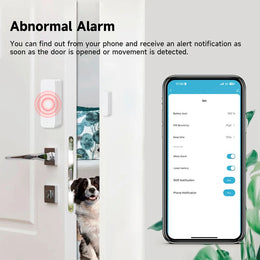 Tuya Smart Home Zigbee Door Sensor Alarm Window Door Open/Closed Detectors Security Protection Smart Life for Alexa Google