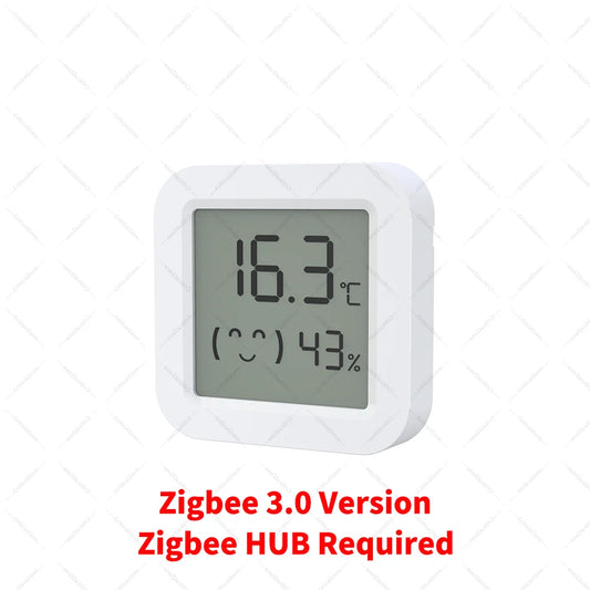 Zigbee 3.0 Temperature Humidity Sensor Zigbee 3.0 Hub Required Workwith Home Assistant ZHA Yandex Alexa Zigbee2Mqtt HA