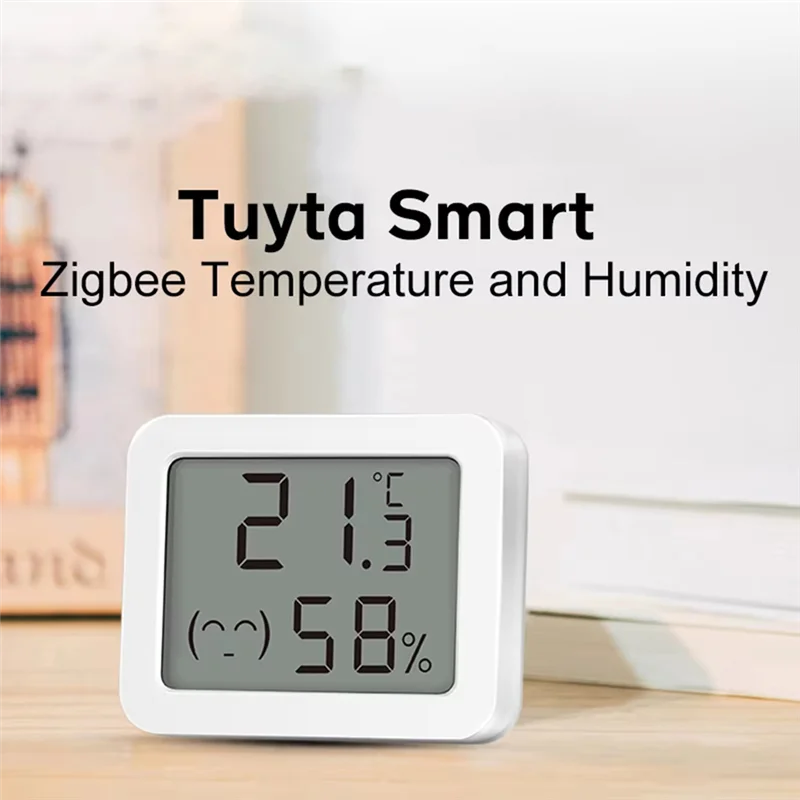 Upgrade Your Home with the B29C-Tuya Zigbee Smart Temperature and Humidity Sensor - Perfect for Alexa & Google Assistant!