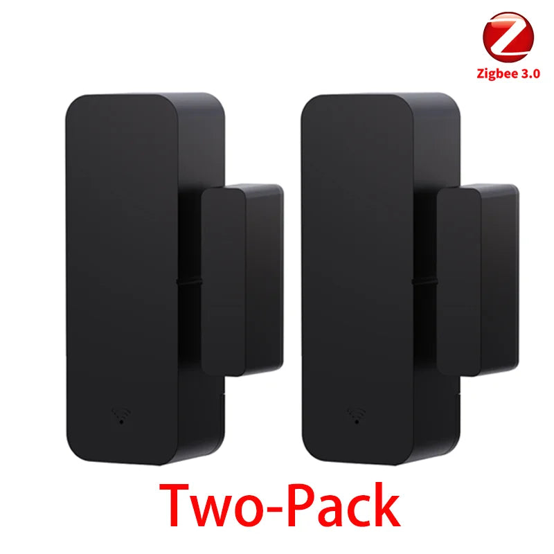 Tuya Zigbee Wifi Door Window Sensor Magnetic Security Smart Life Alexa Google Home Yandex