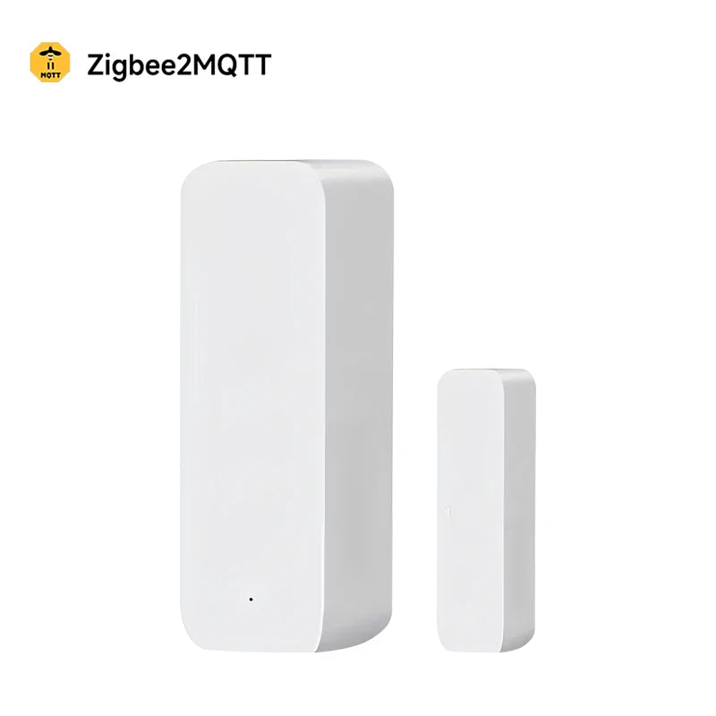 Z2M Enabled Zigbee Window Sensor, Custom Rules via Z2M, Tuya Compatible for Voice Control with Alexa & Google Home