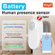 24G Mmwave Radar Motion Sensor Battery Powered Tuya Zigbee Human Presence Detector Breathing Monitor for Home Automation